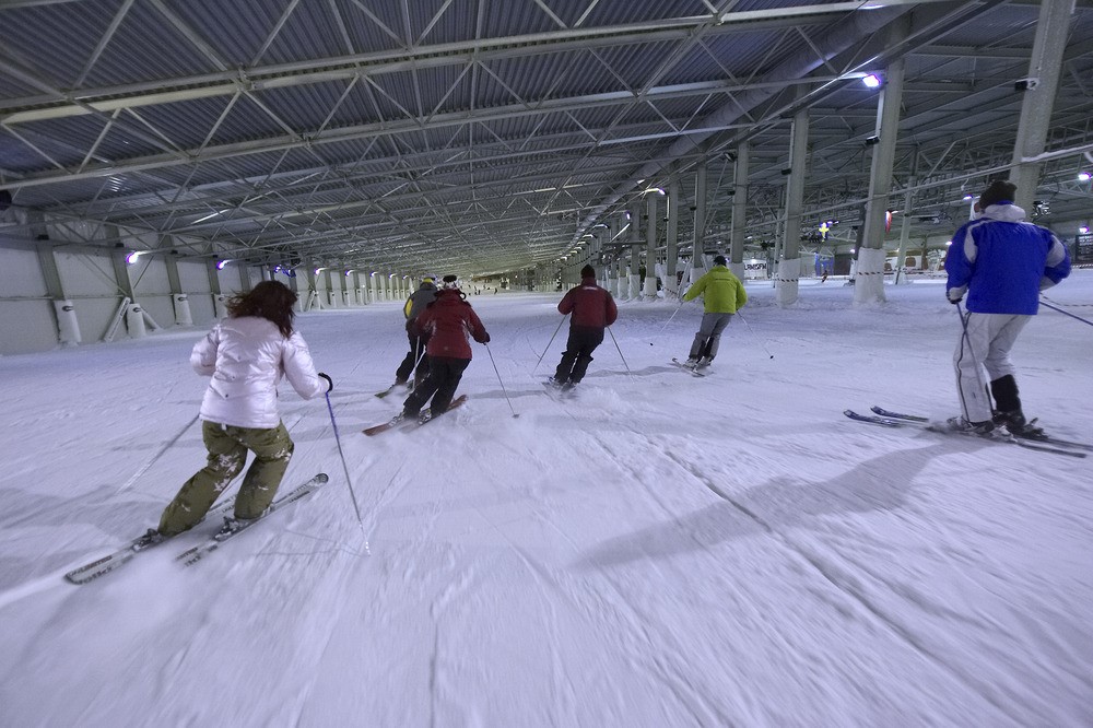 Строительство лыжного комплекса в Минске